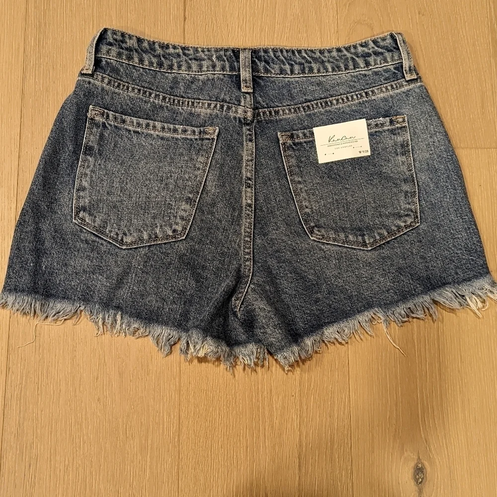 Denim Distressed Women Shorts